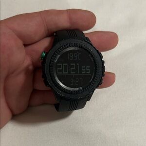 Pyle black Digital Sports Watch